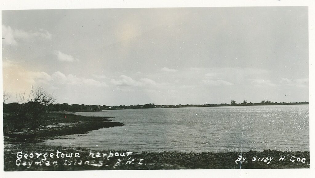 Early photo of the George Town Harbour